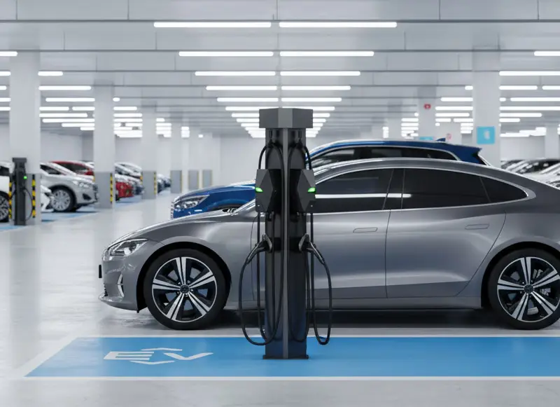 Défis pour les parkings commerciaux Chargement des véhicules électriques