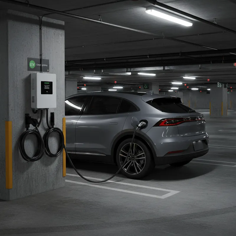 Carregador EV trifásico de 208 V
