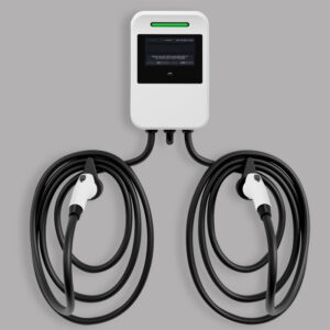 Carregador EV de 80 Amp com duas portas
