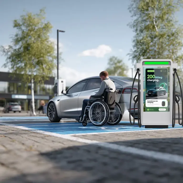ADA Compliant EV Charging Stations