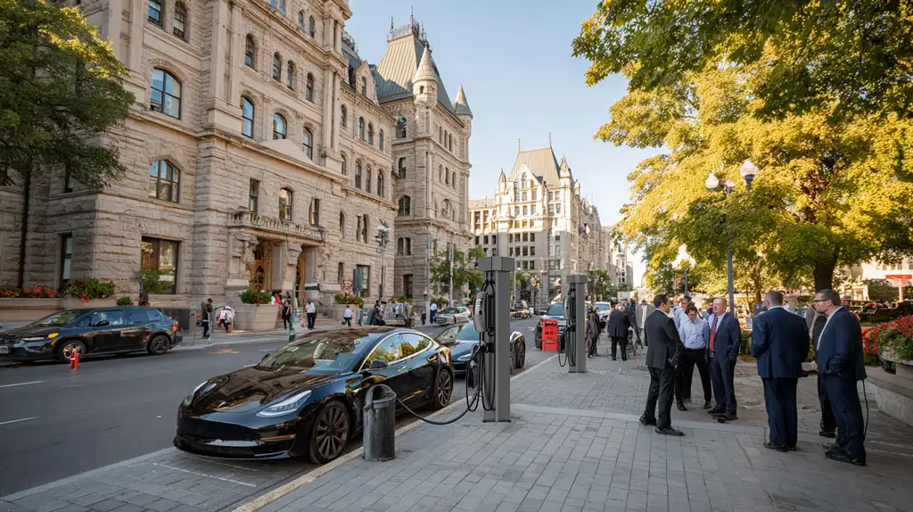 Commercial EV charging