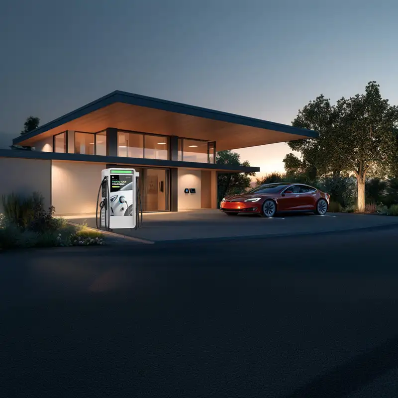 DC Fast Charger at Home