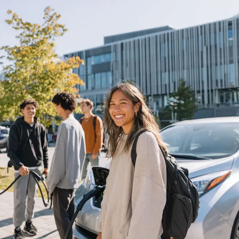 EV Charging Station for University