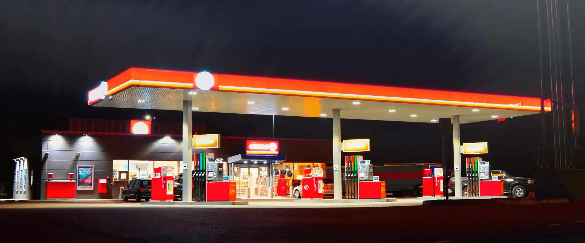 EV charger for oil station
