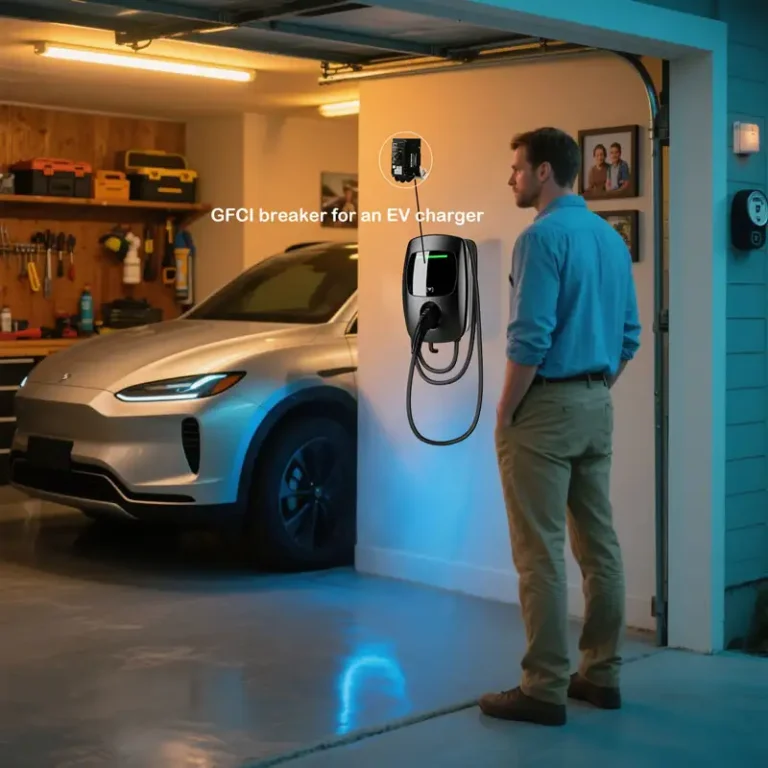 GFCI Breaker for EV Charger