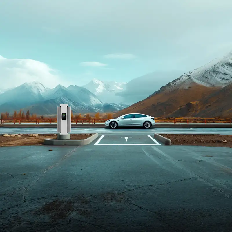 EV charger cable management