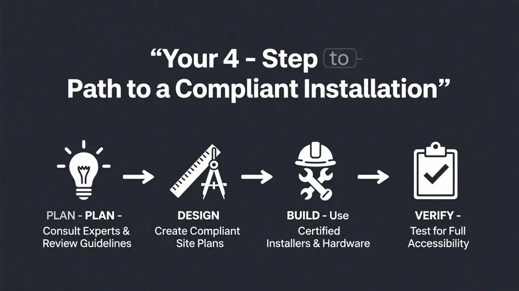 The 4 Step Path to Compliance Flowchart