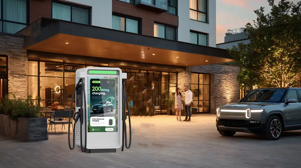 do hotels get a grant for ev charging points