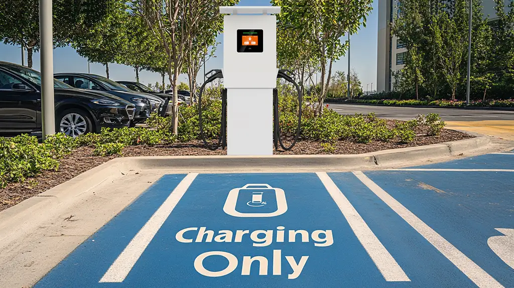 ev charging etiquette at work​