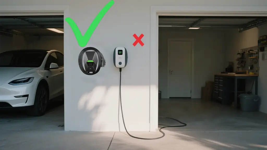 how to install ev charger in garage