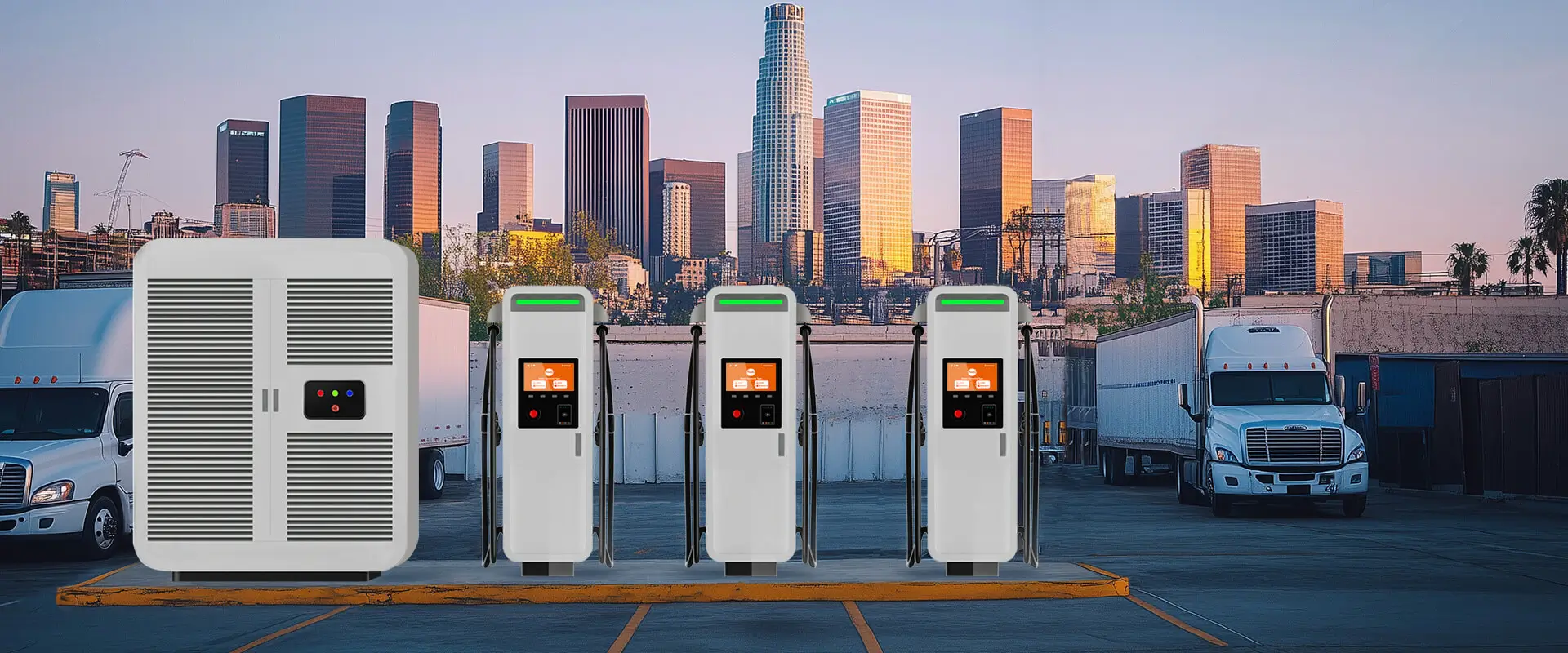 split DC EV Charger